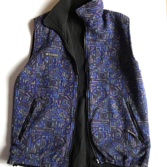 Vintage Reversible synchilla Columbia Vest - Picture 7 of 8